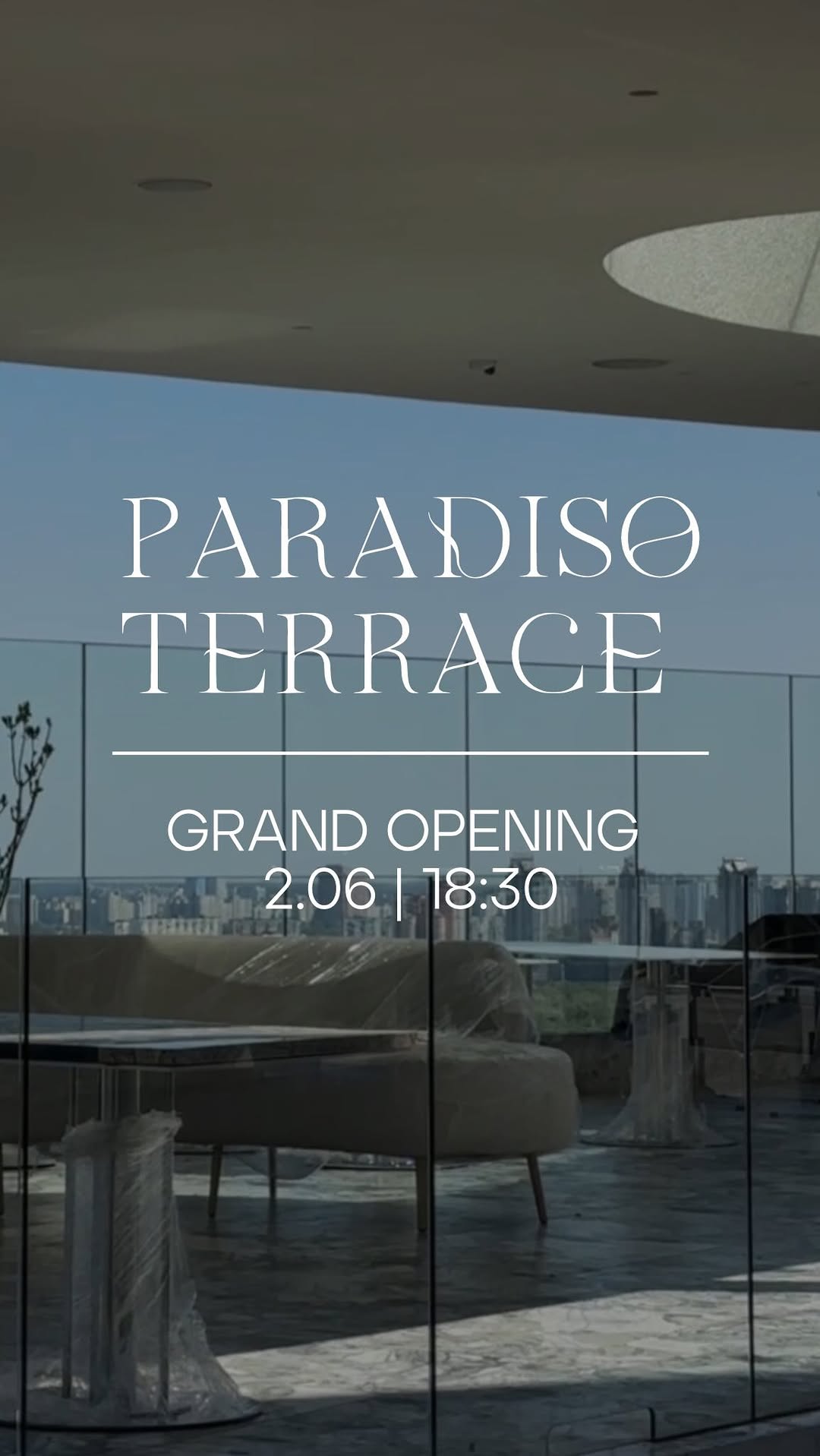 Відкриття літньої тераси PARADISO