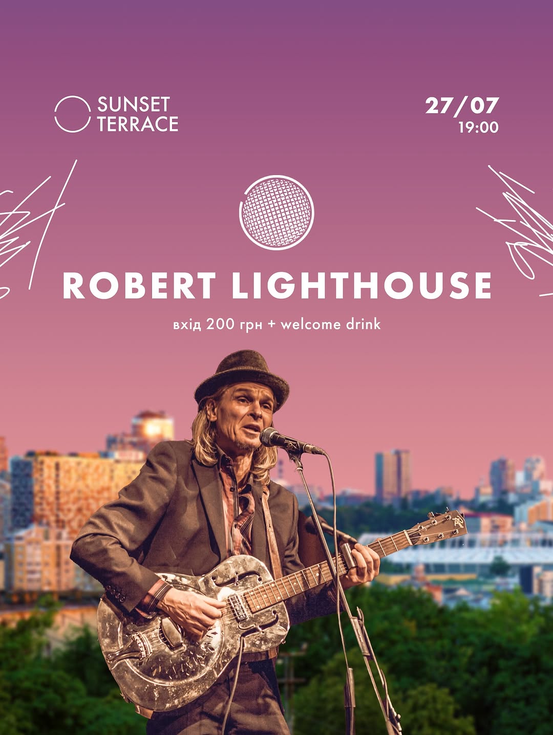 Концерт Robert Lighthouse