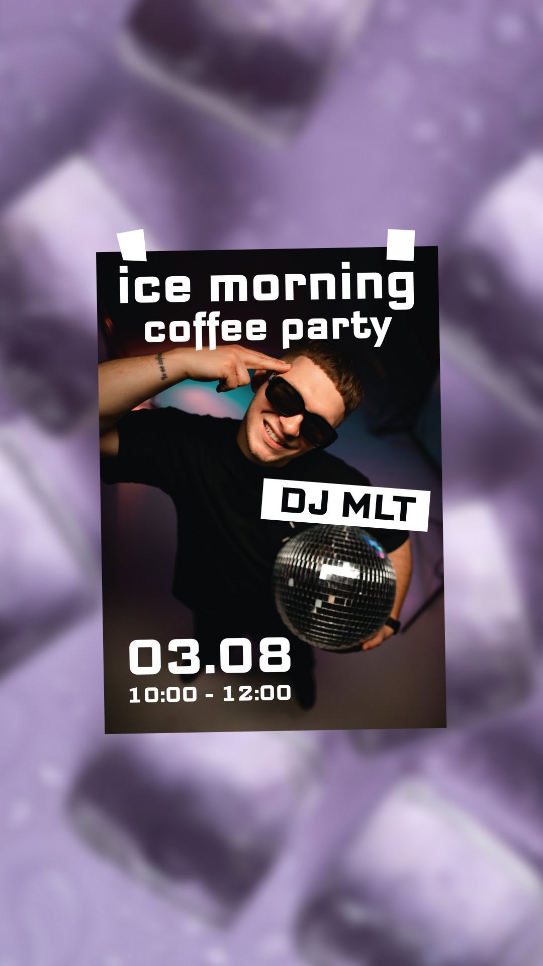 Ice Coffee Morning Party