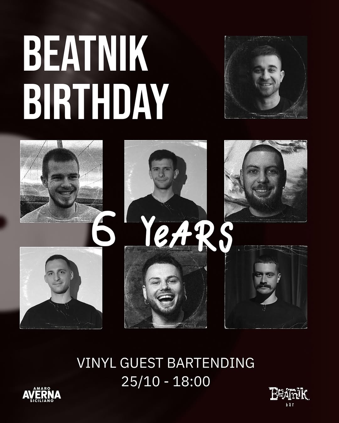 VINYL GUEST BARTENDING