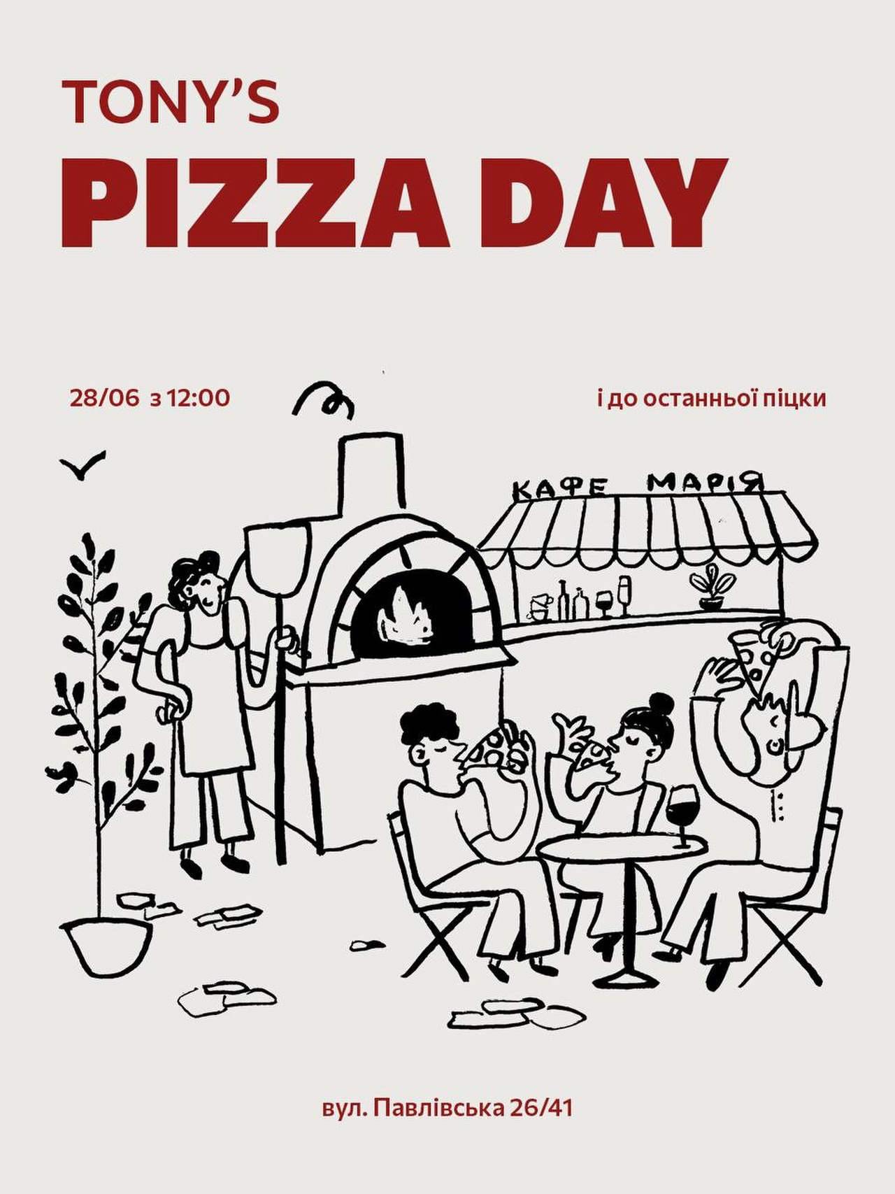 Tony's Pizza Day